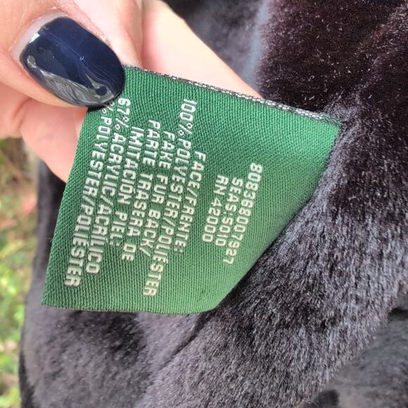 David Taylor Collection FauxSuede FauxFur Lined FullZip Heavy Coat Men's 3XL - Picture 5 of 11